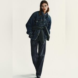 NWT zara denim jacket 5252/277